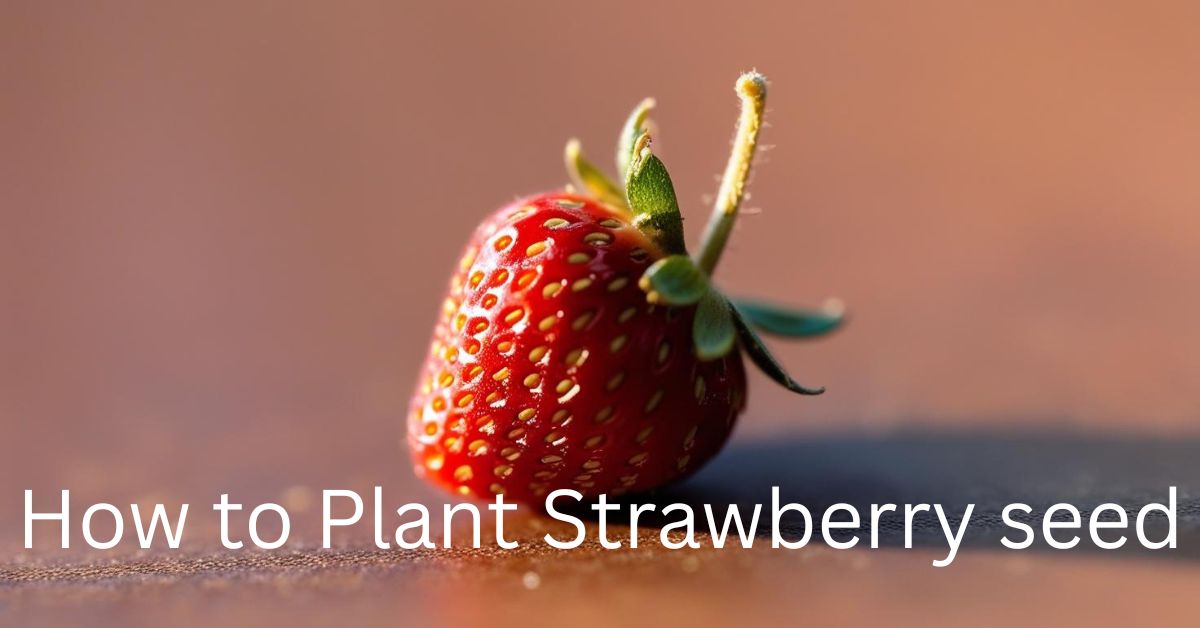 How to Plant Strawberry seed